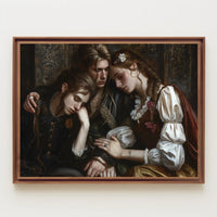 Renaissance Elegance: Photorealistic Historical Drama Poster