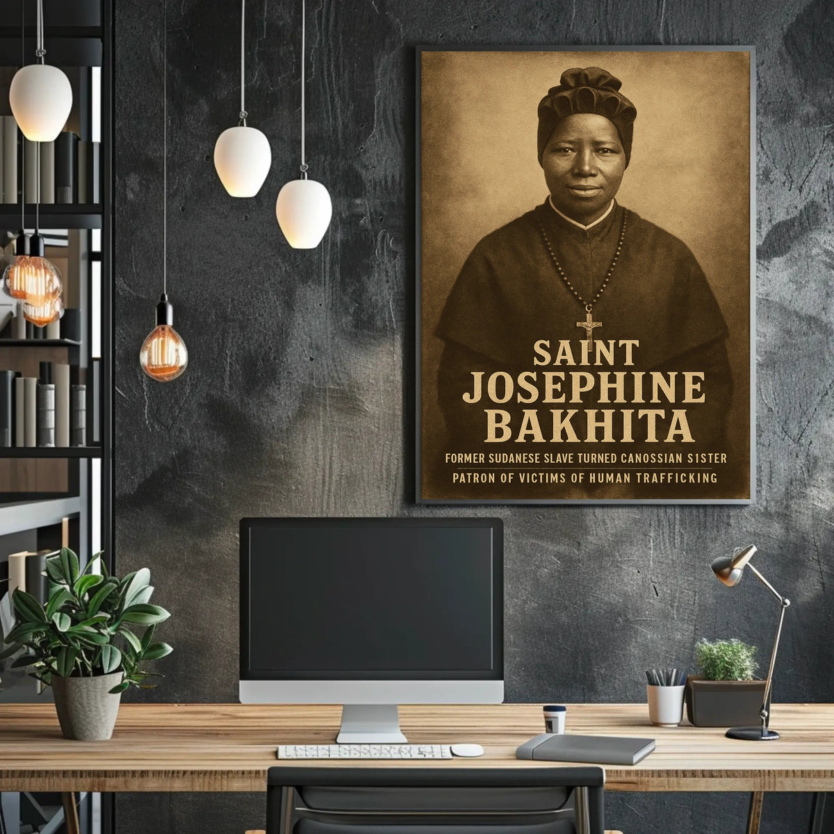 Saint Josephine Bakhita Poster
