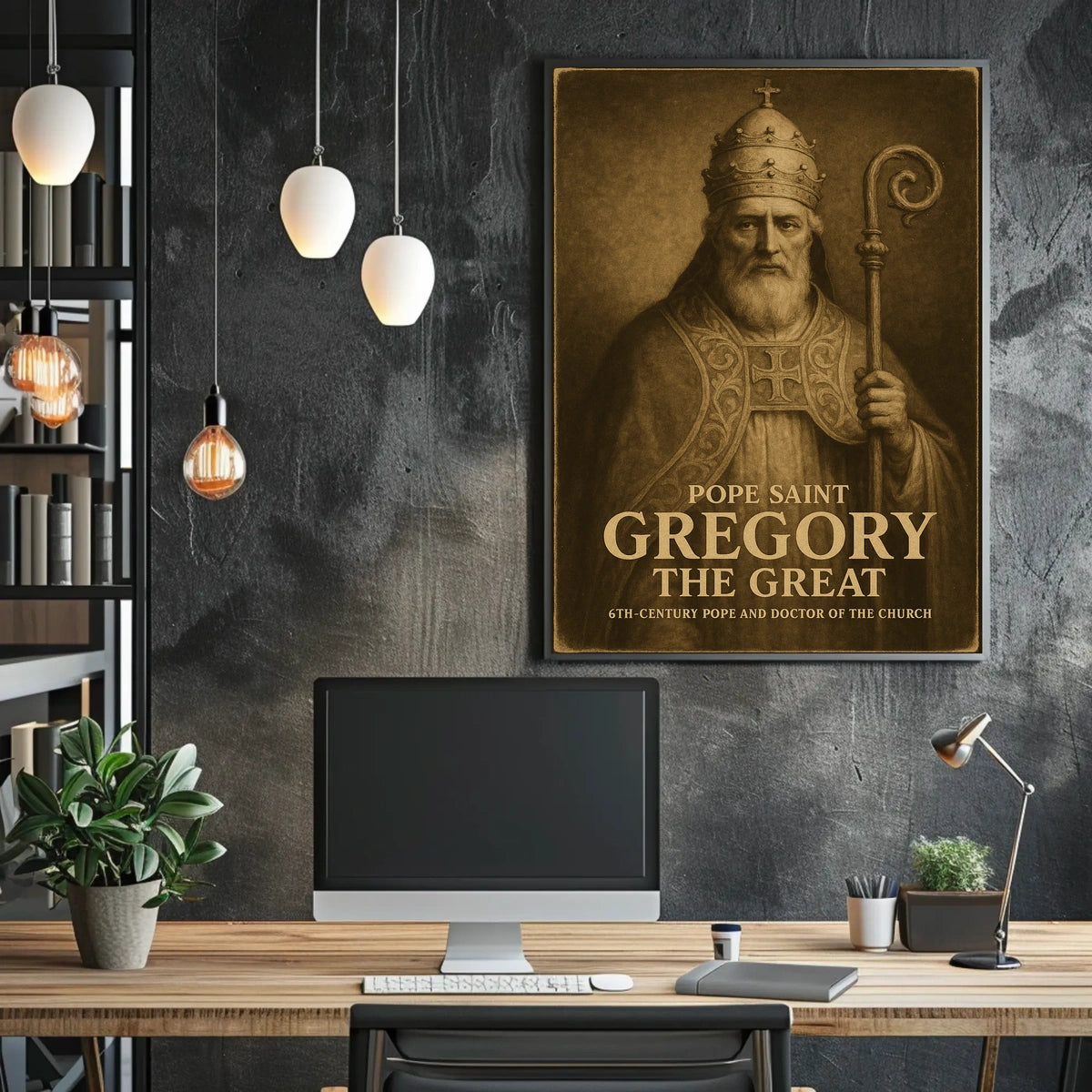 Pope Saint Gregory The Great Poster