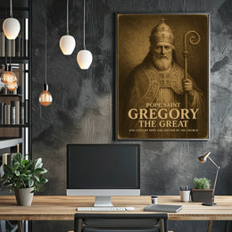 Pope Saint Gregory The Great Poster