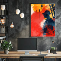 Vintage Parisian Landmark Art Poster