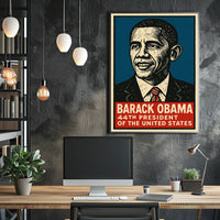 Barack Obama 44th President Poster