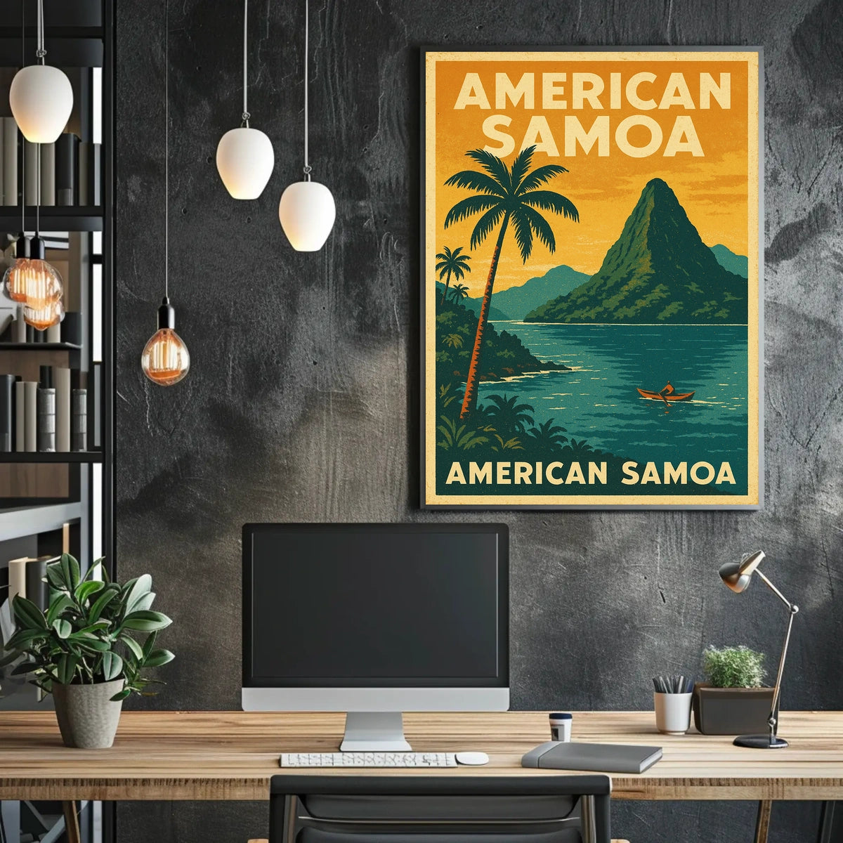 American Samoa Travel Poster
