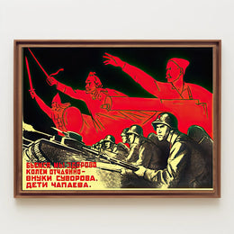 Soviet Patriotic Poster
