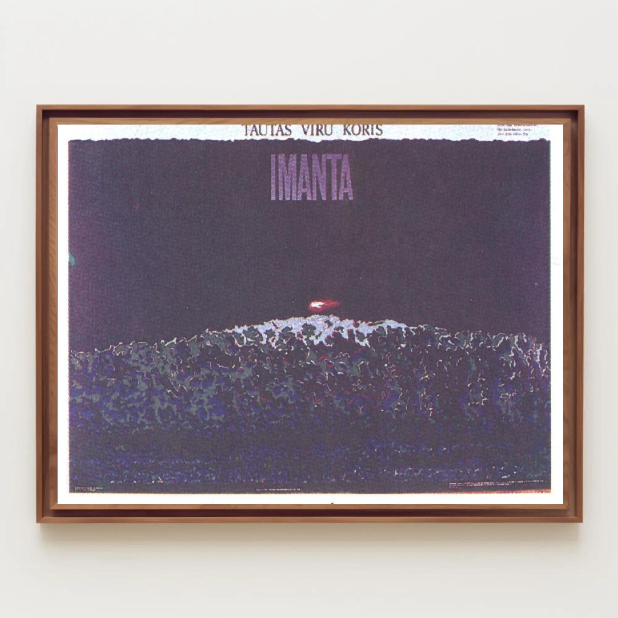 Imanta Choral Performance Poster