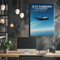 B-57 Canberra Cranberry Poster