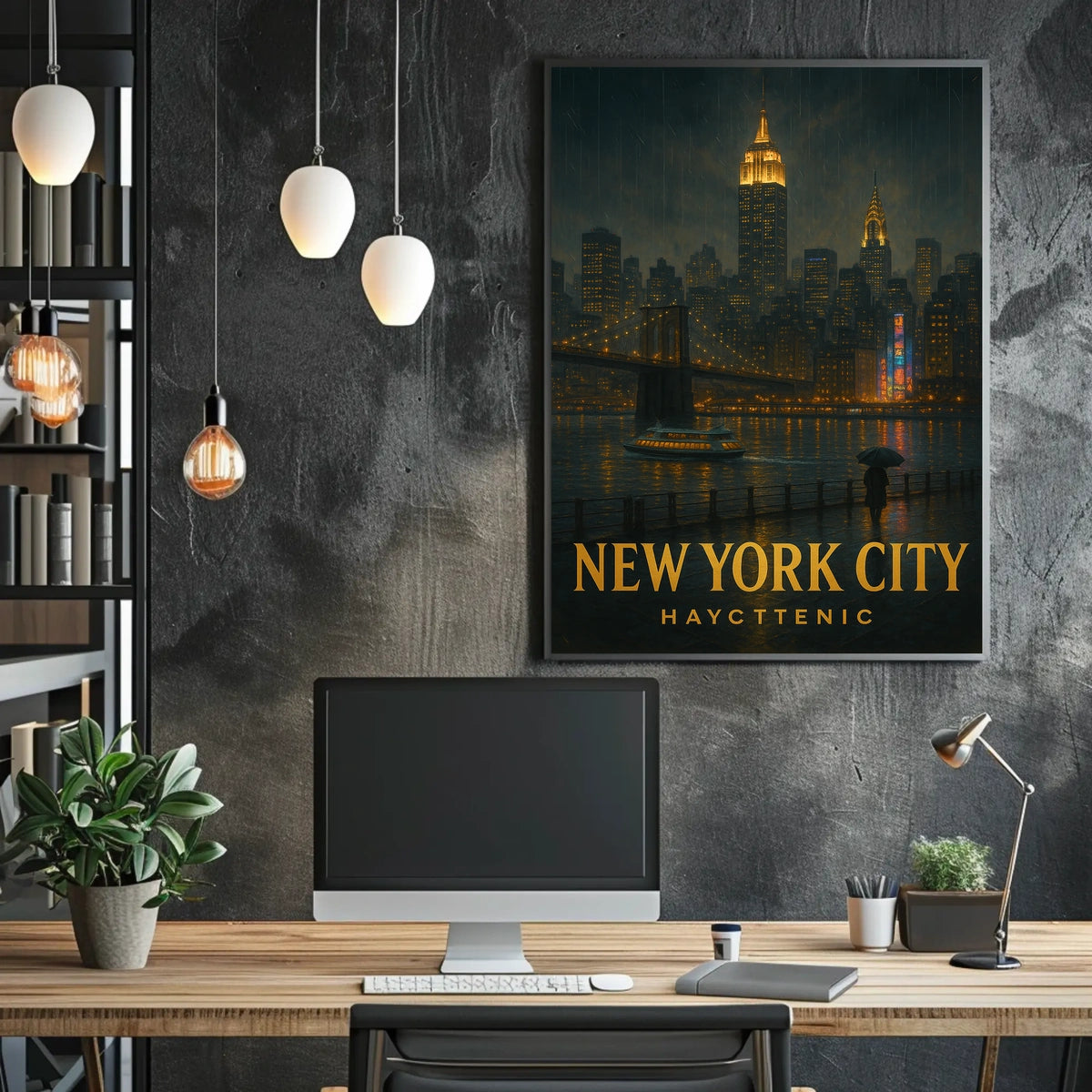 New York City Skyline Poster