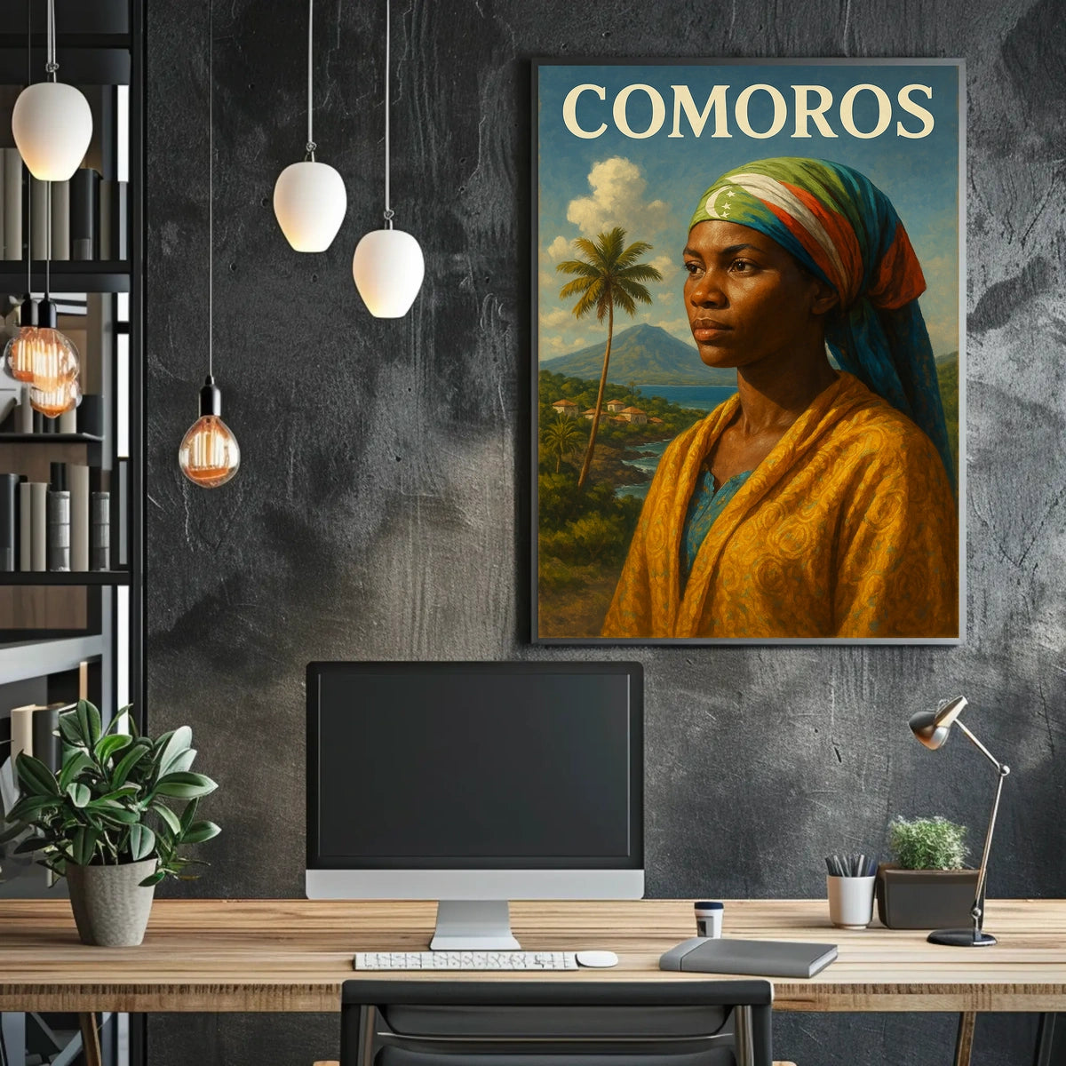 Comoros A Cultural Portrait Poster