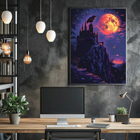 Medieval Knight Crusader Photorealistic Art Poster PosterGoat