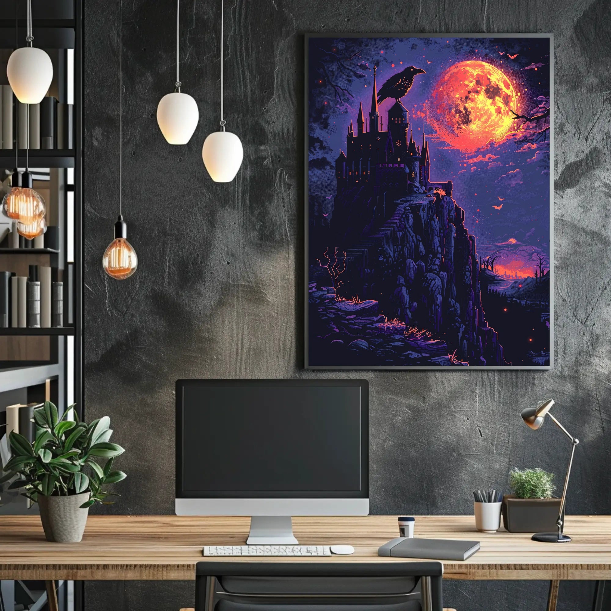Medieval Knight Crusader Photorealistic Art Poster PosterGoat