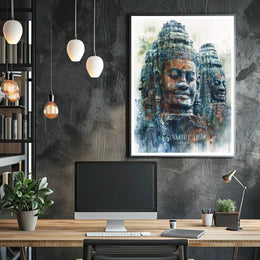 Siam Reap Cambodia Poster