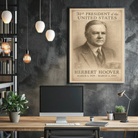 Herbert Hoover 31st President Poster PosterGoat