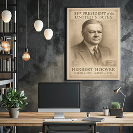 Herbert Hoover 31st President Poster PosterGoat