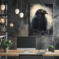 The Enigmatic Raven Poster