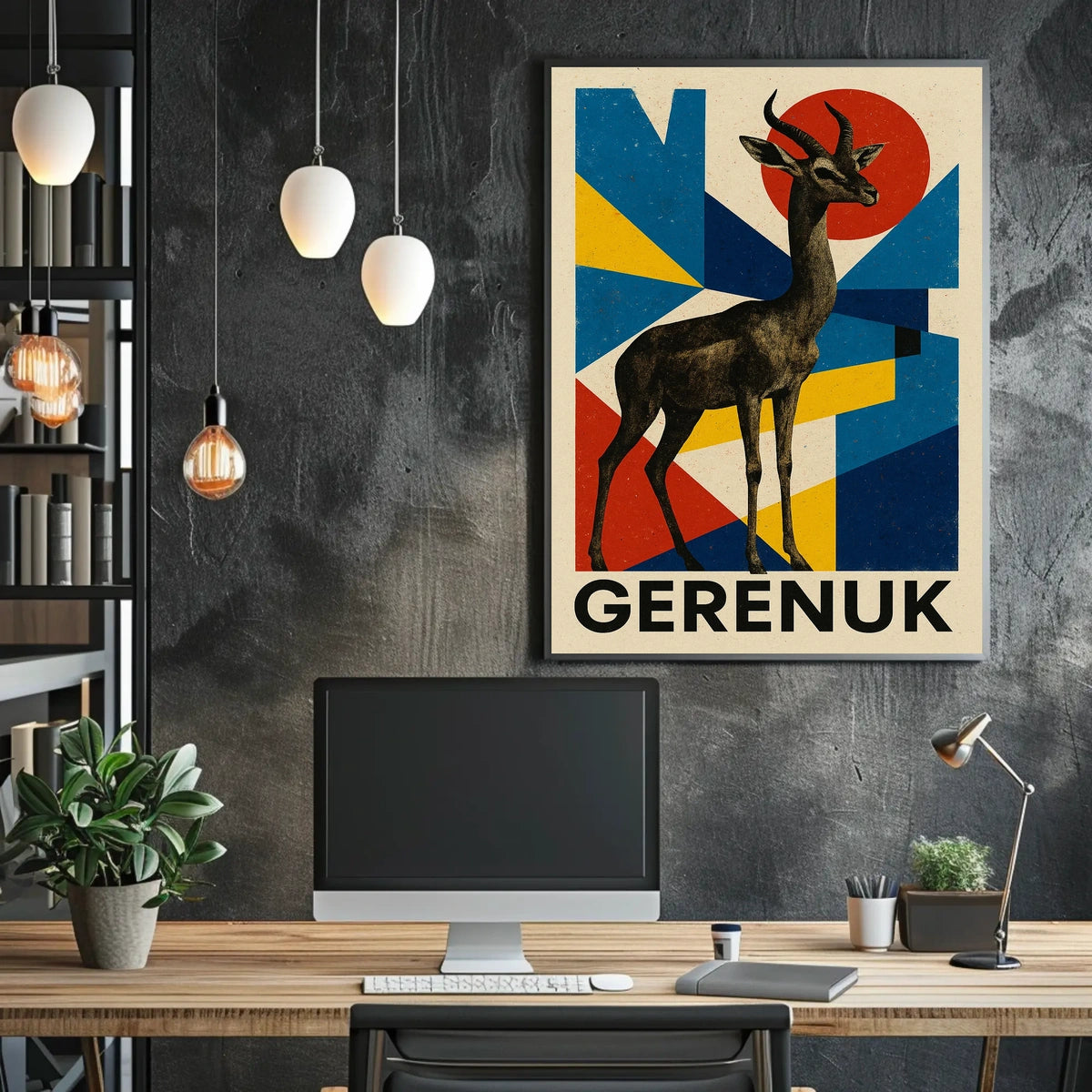 Gerenuk Art Poster
