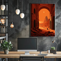 Journey Through The Arches Poster PosterGoat