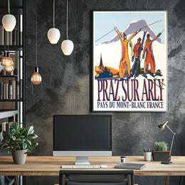 Praz Sur Arly Pays Du Mont-Blanc Poster