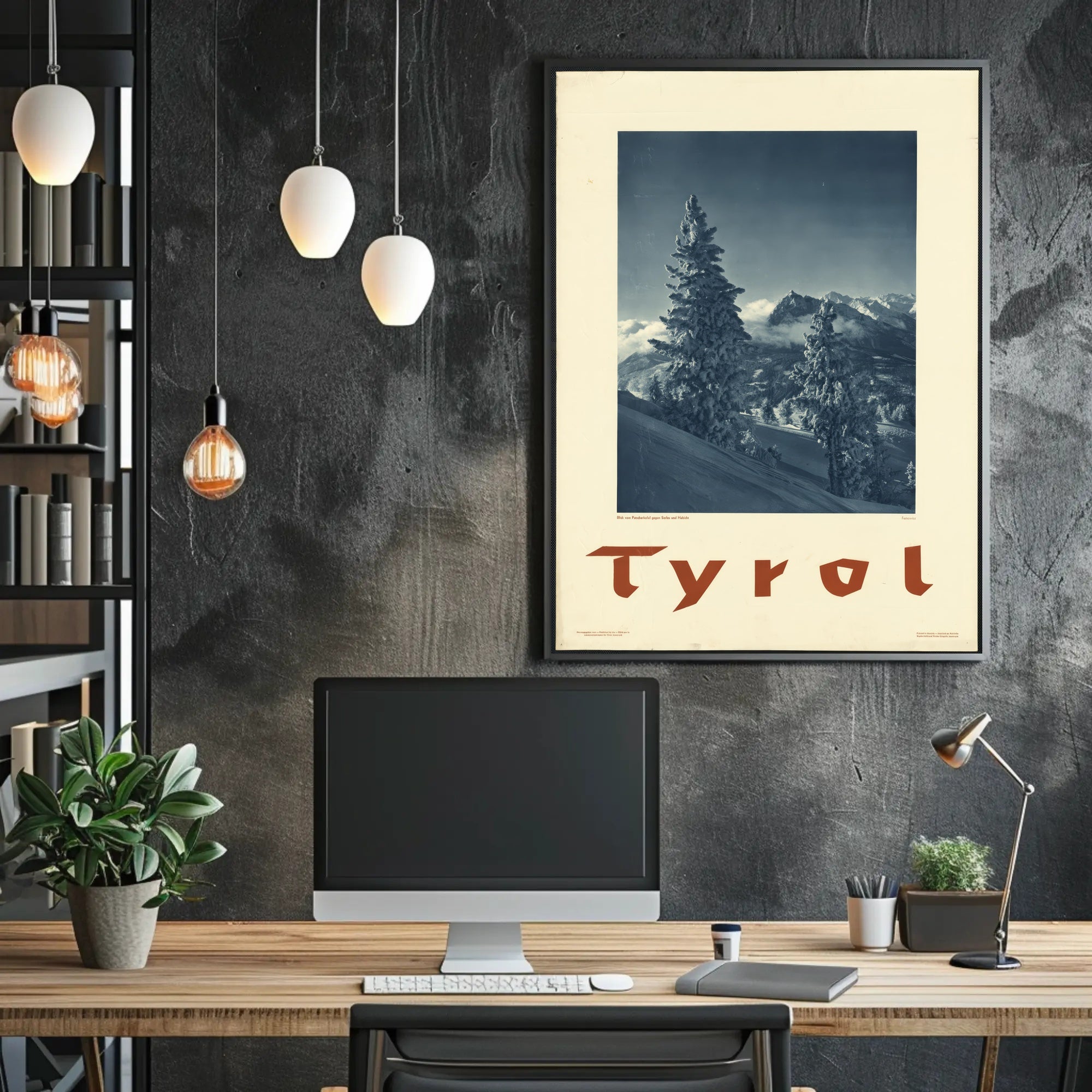 Winter Wonderland in Tyrol Poster PosterGoat