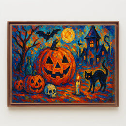 Halloween Night Fantasy Poster