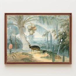 Tropical Wilderness Scene Poster