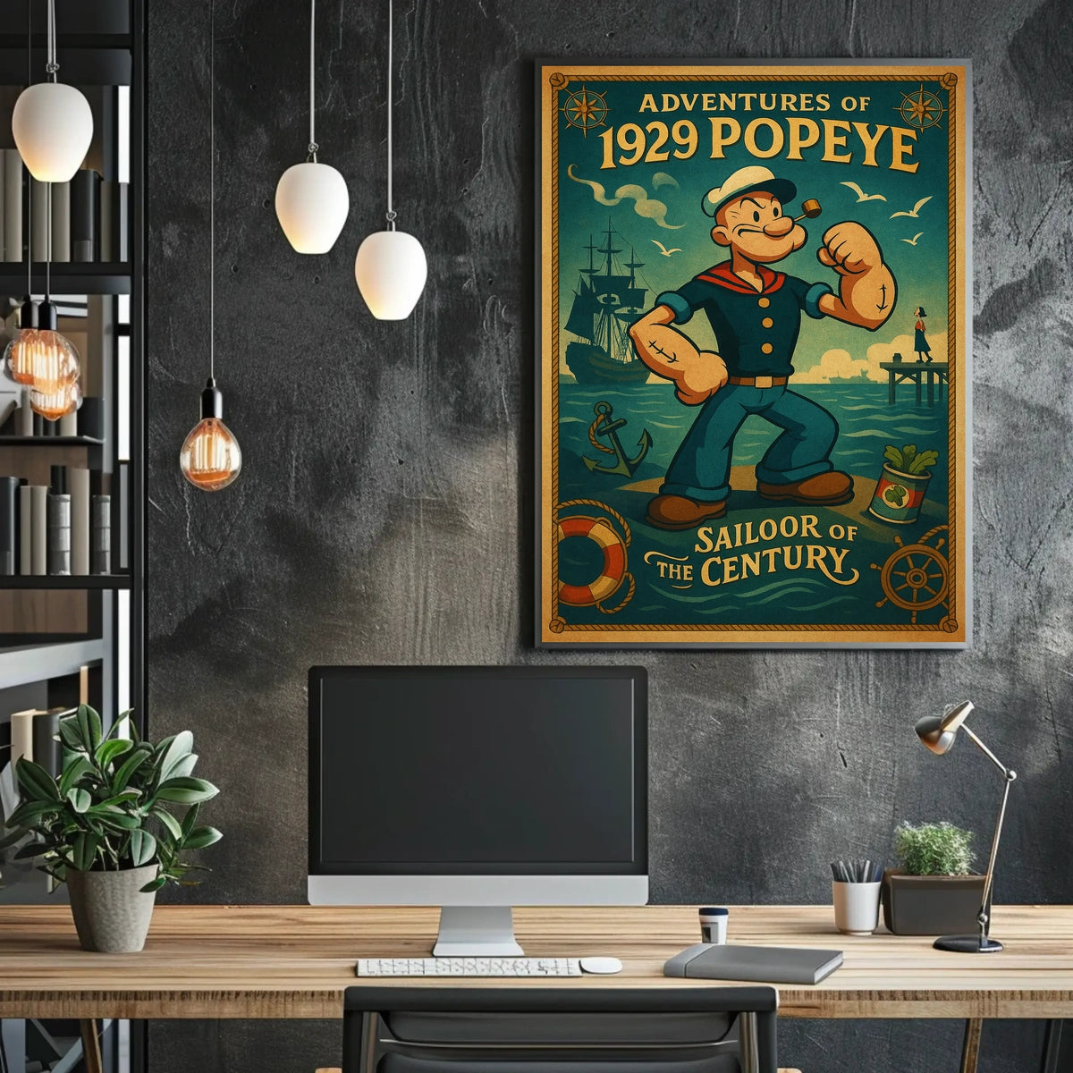 Popeye 1929 Art Poster POP-197