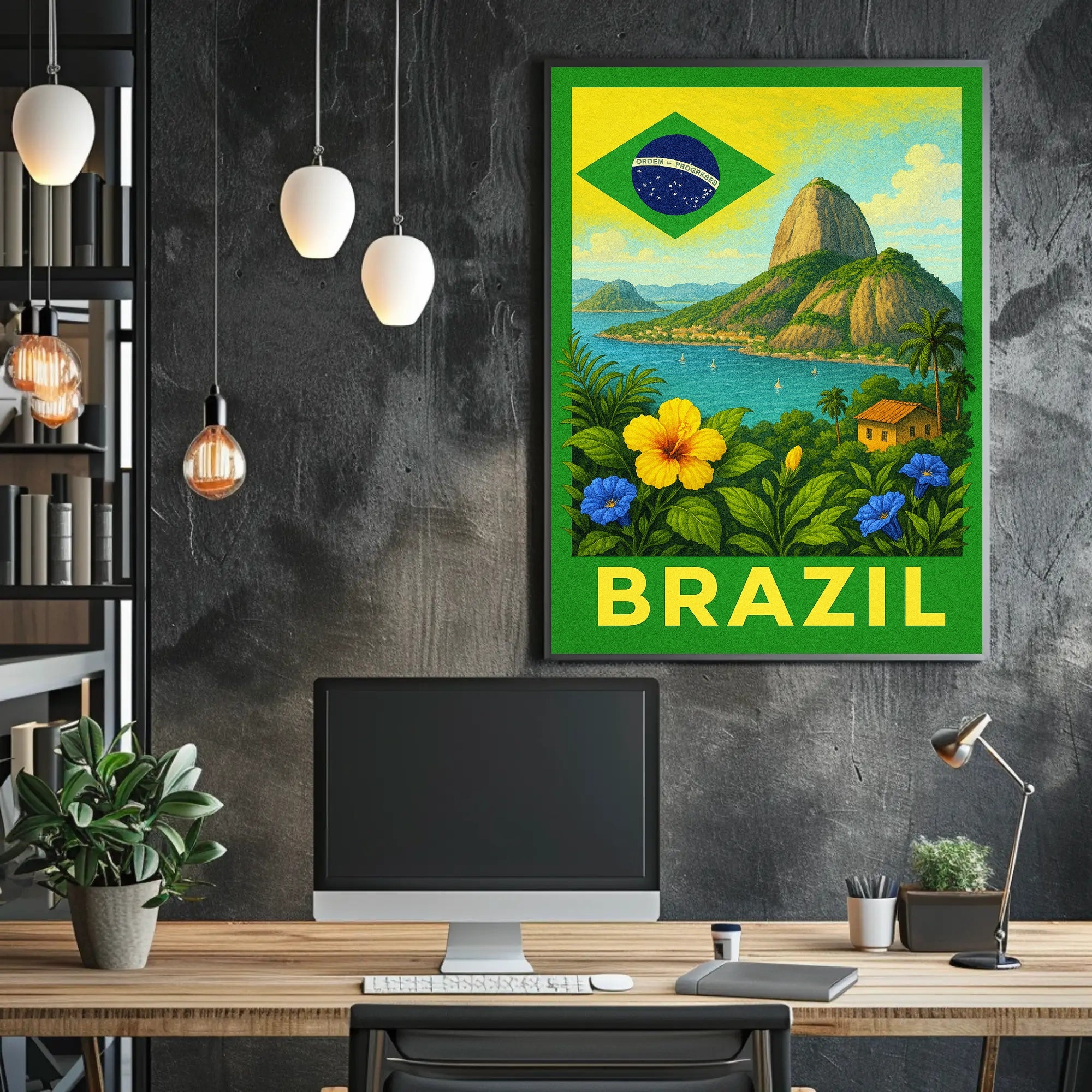 Discover Brazil Poster PosterGoat