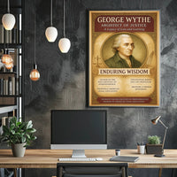 George Wythe Architect of Justice Poster PosterGoat