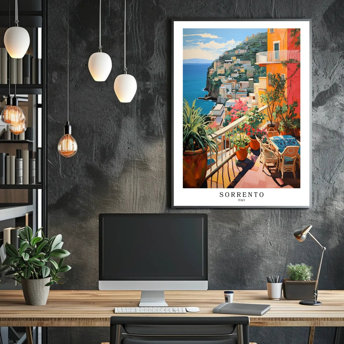 Sorrento Coastal Beauty Poster