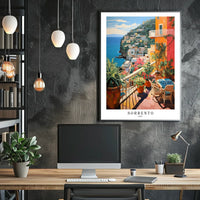 Sorrento Coastal Beauty Poster