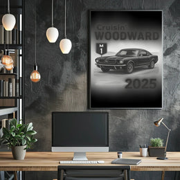 Cruisin Woodward 2025 Poster