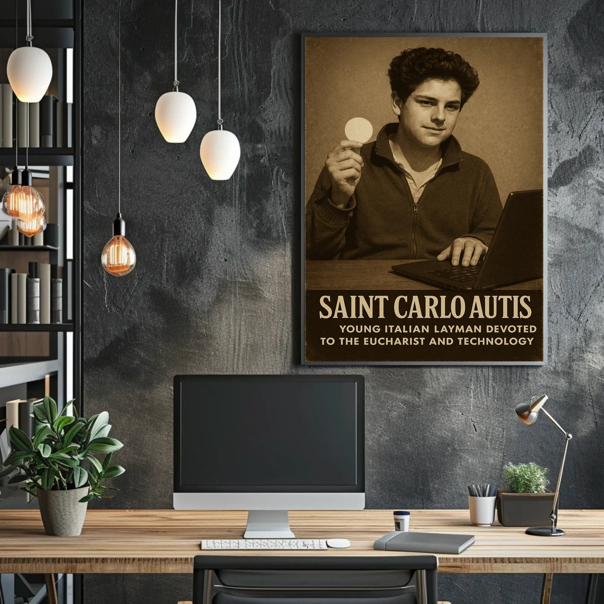 Saint Carlo Autis Poster