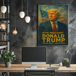 Donald Trump 47Th President Poster