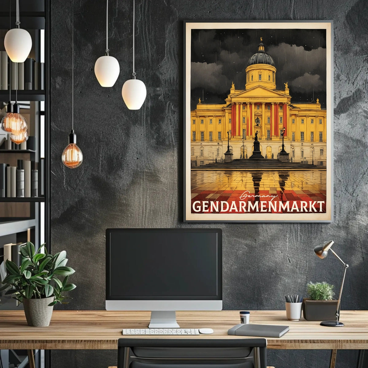 Gendarmenmarkt Architectural Elegance Poster