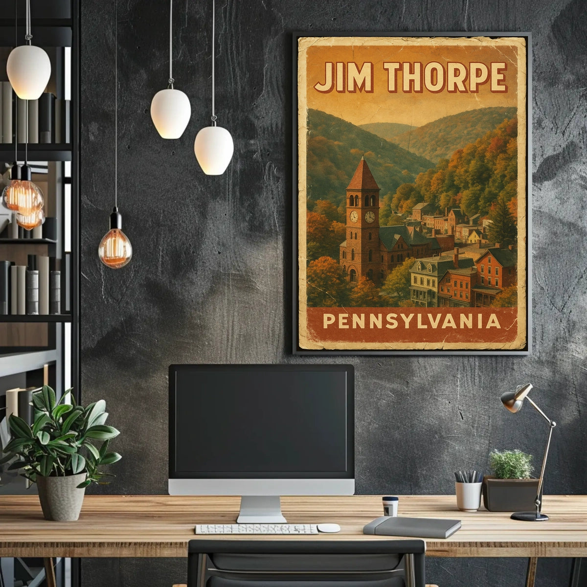 Jim Thorpe, Pennsylvania Poster