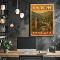 Jim Thorpe, Pennsylvania Poster