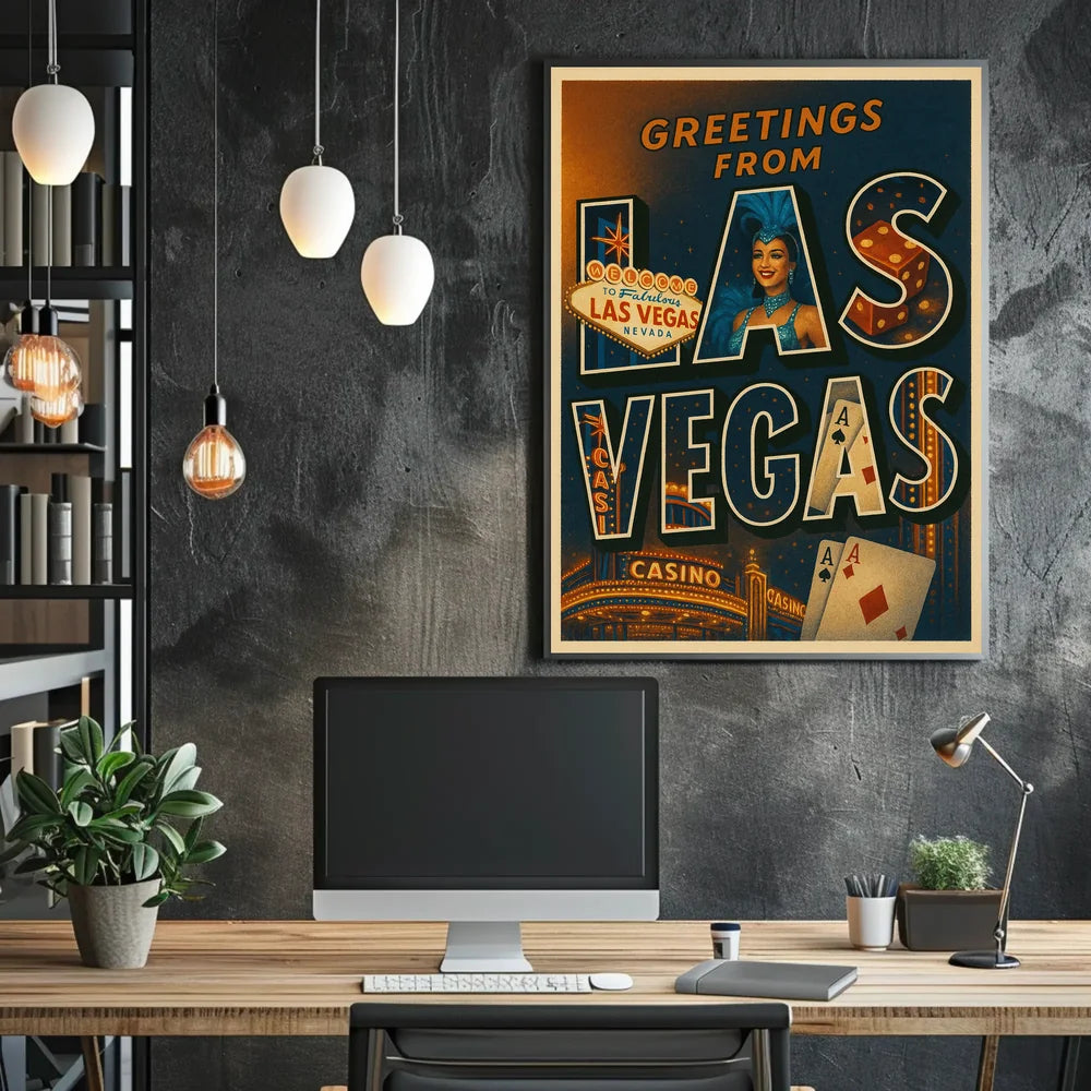 Vintage Parisian Street Scene Art Poster