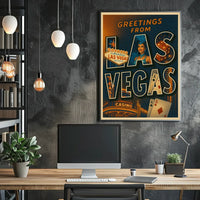 Vintage Parisian Street Scene Art Poster