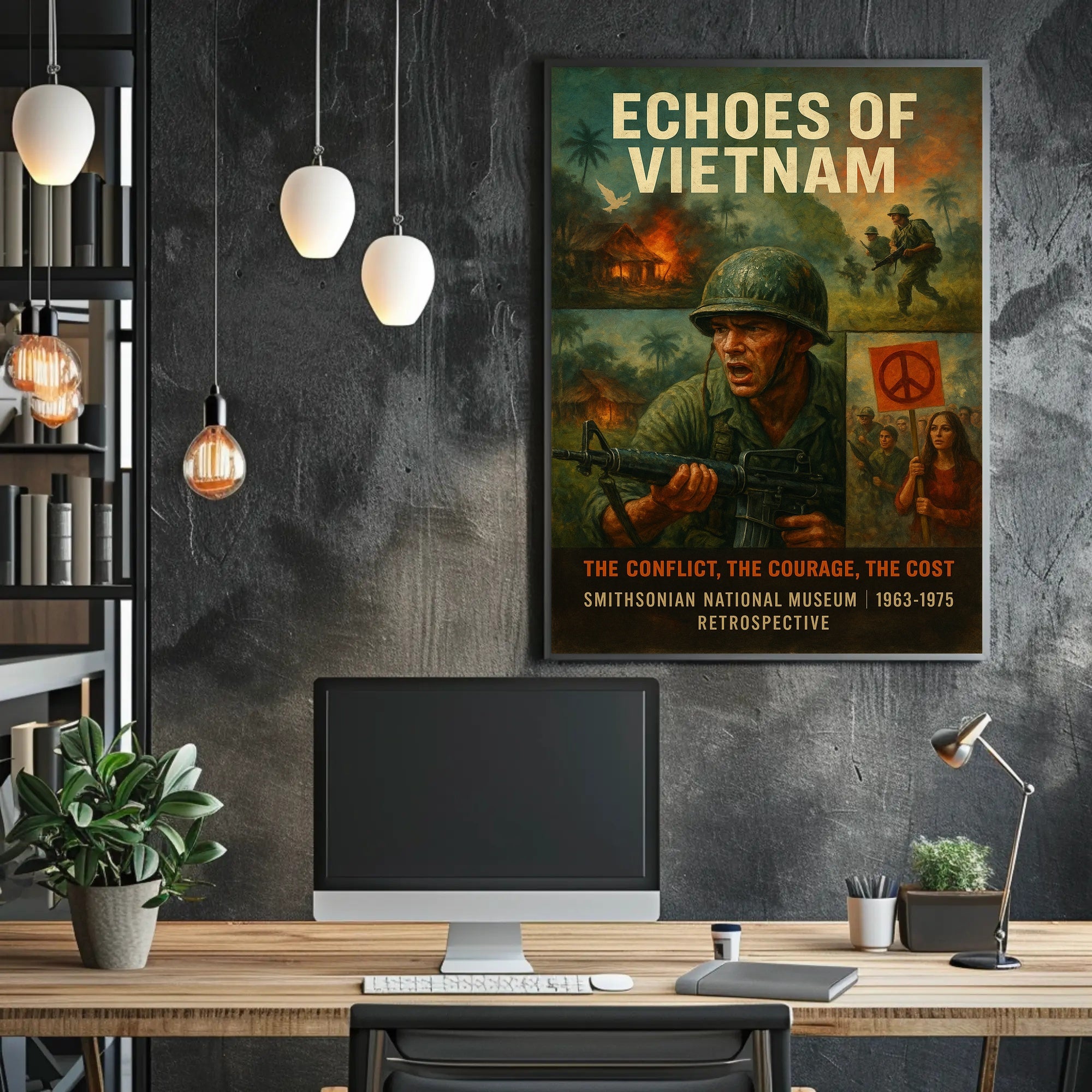 Echoes of Vietnam Wall Art Print