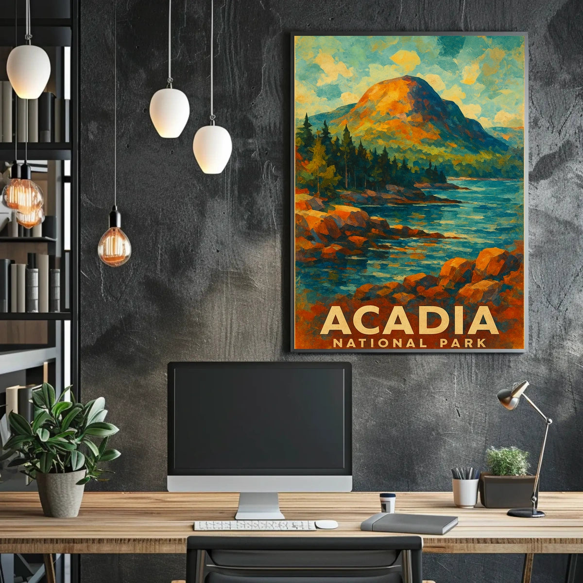 Acadia National Park Poster
