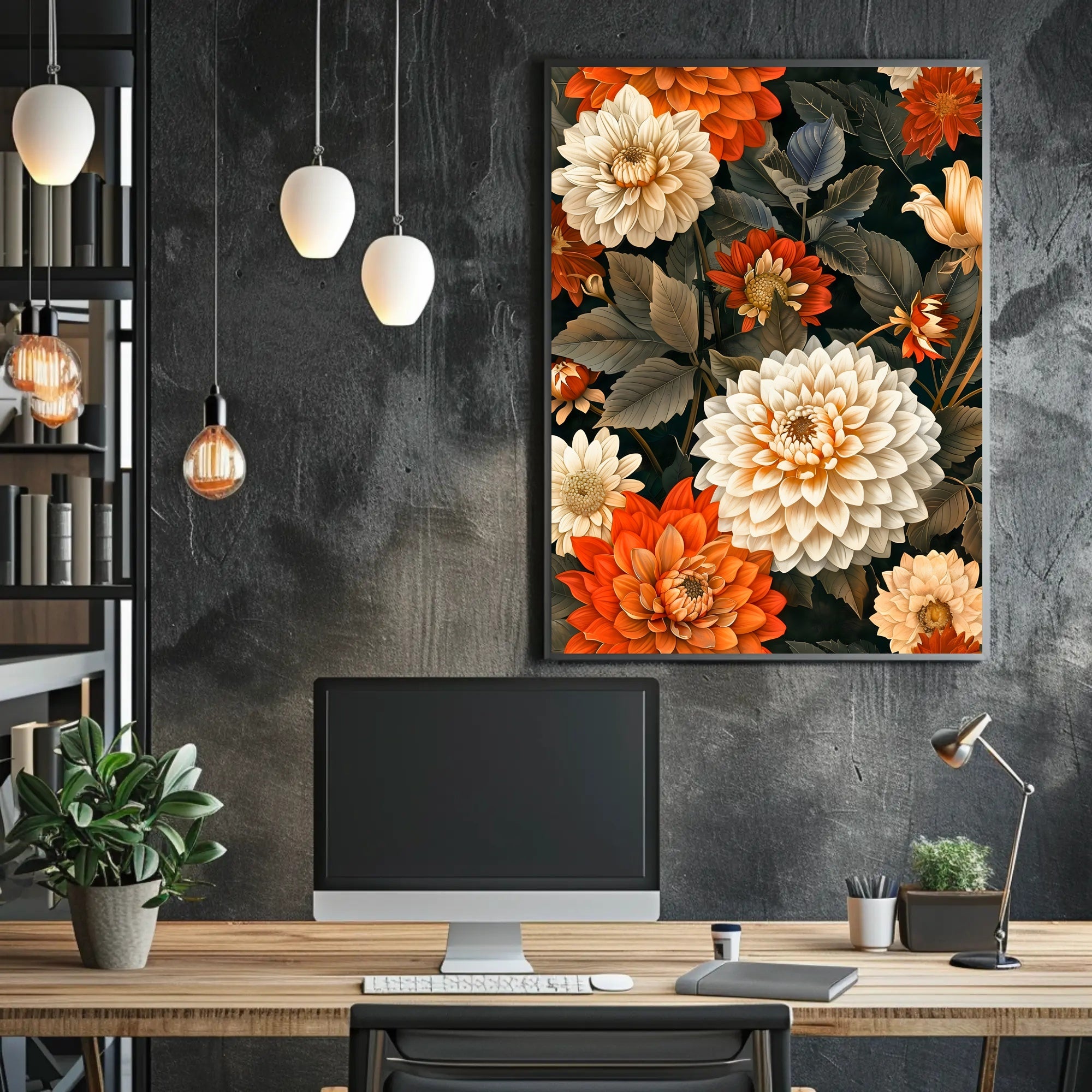 Floral Elegance William Morris Art Poster