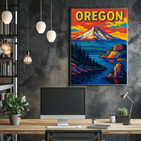 Oregon Adventure Poster