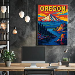 Oregon Adventure Poster