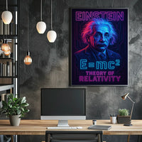Einstein Theory Of Relativity Poster