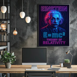 Einstein Theory Of Relativity Poster