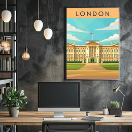 Iconic London Landmark Poster