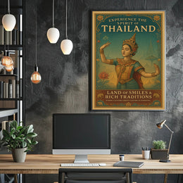 Thailand's Cultural Richness Travel Poster