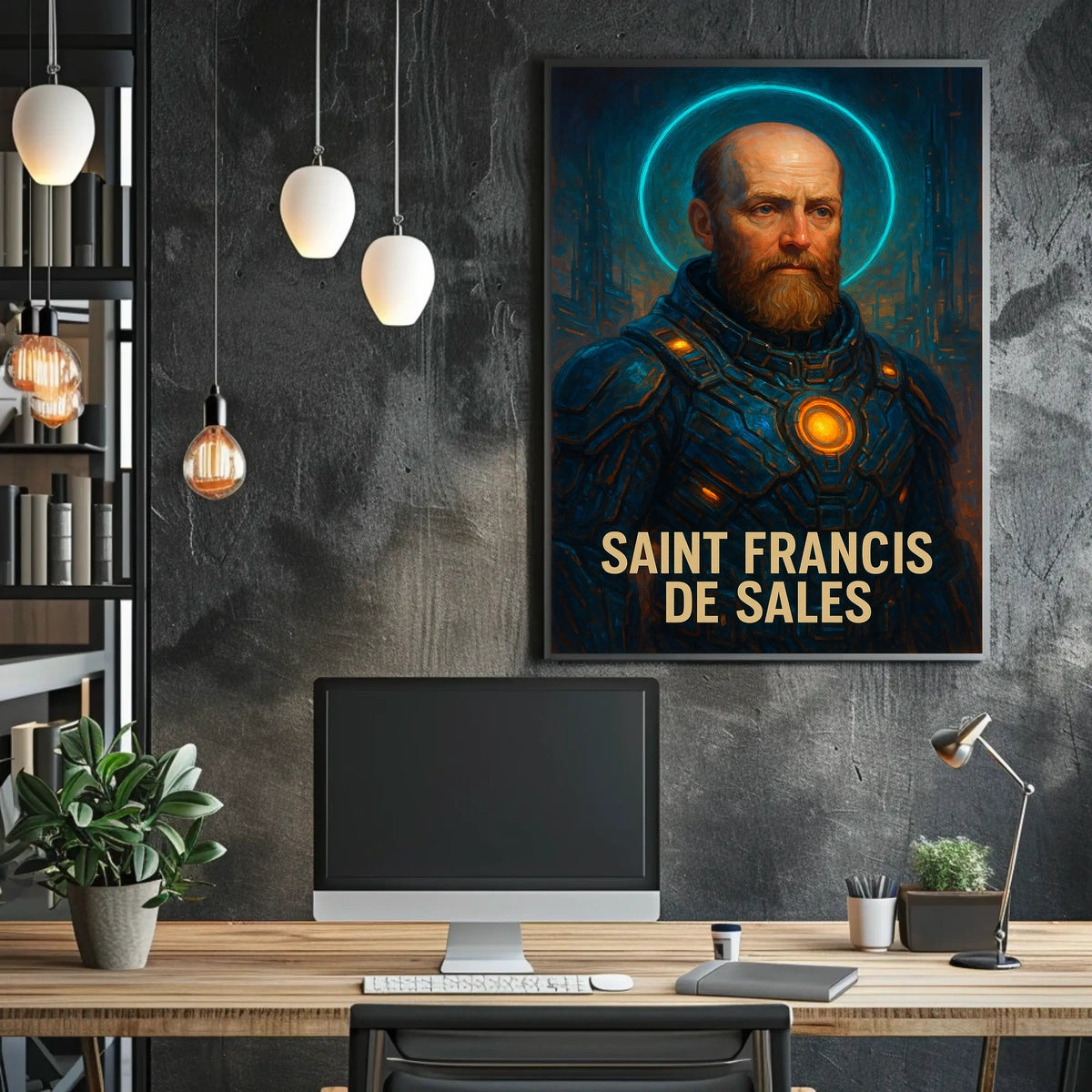 Saint Francis de Sales Poster
