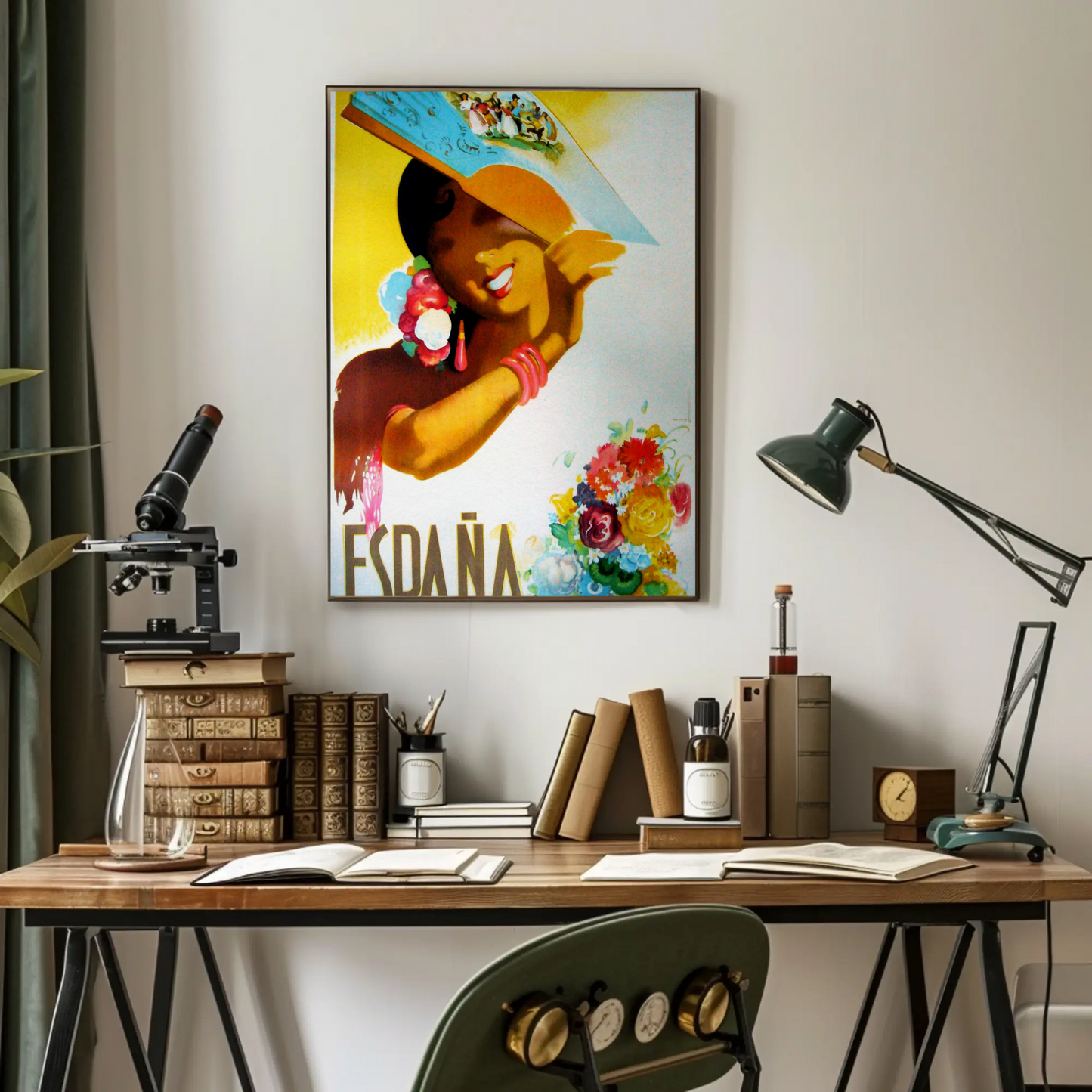 España Spain Tourism Vintage Poster