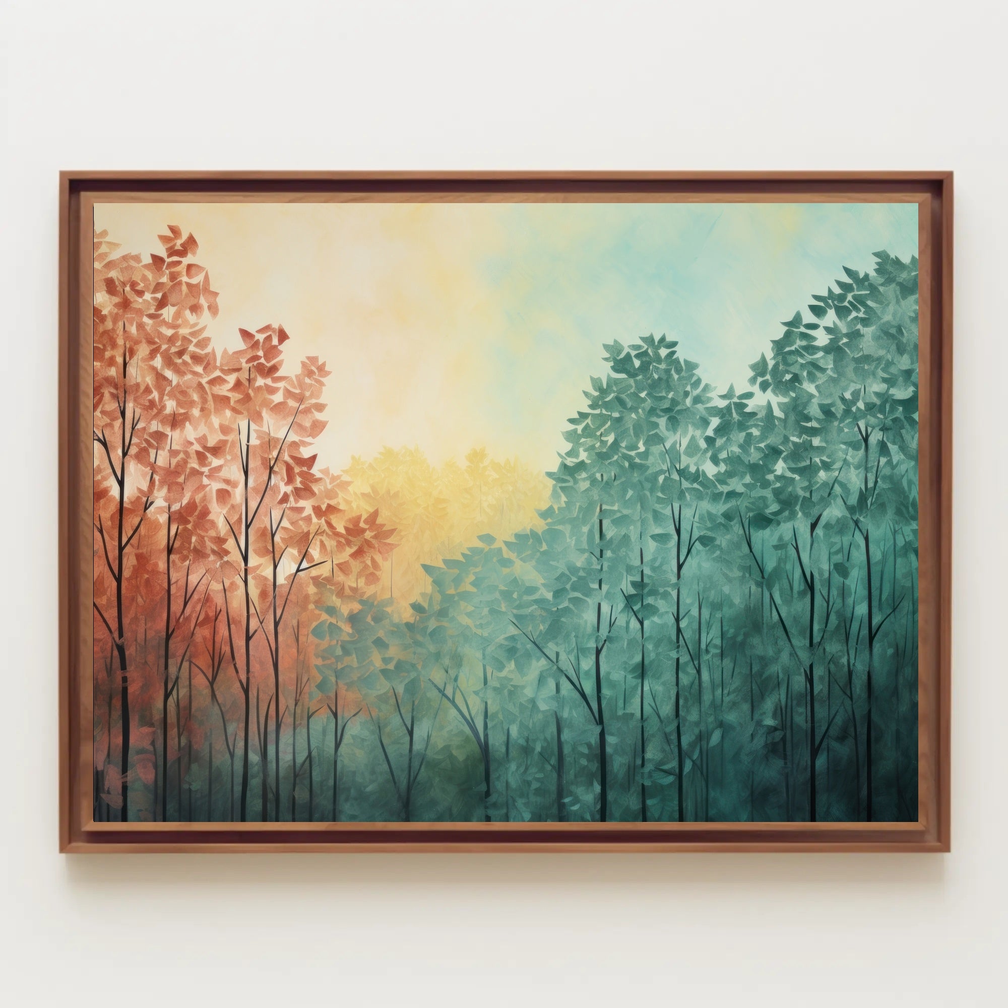 Autumn Meets Spring Poster