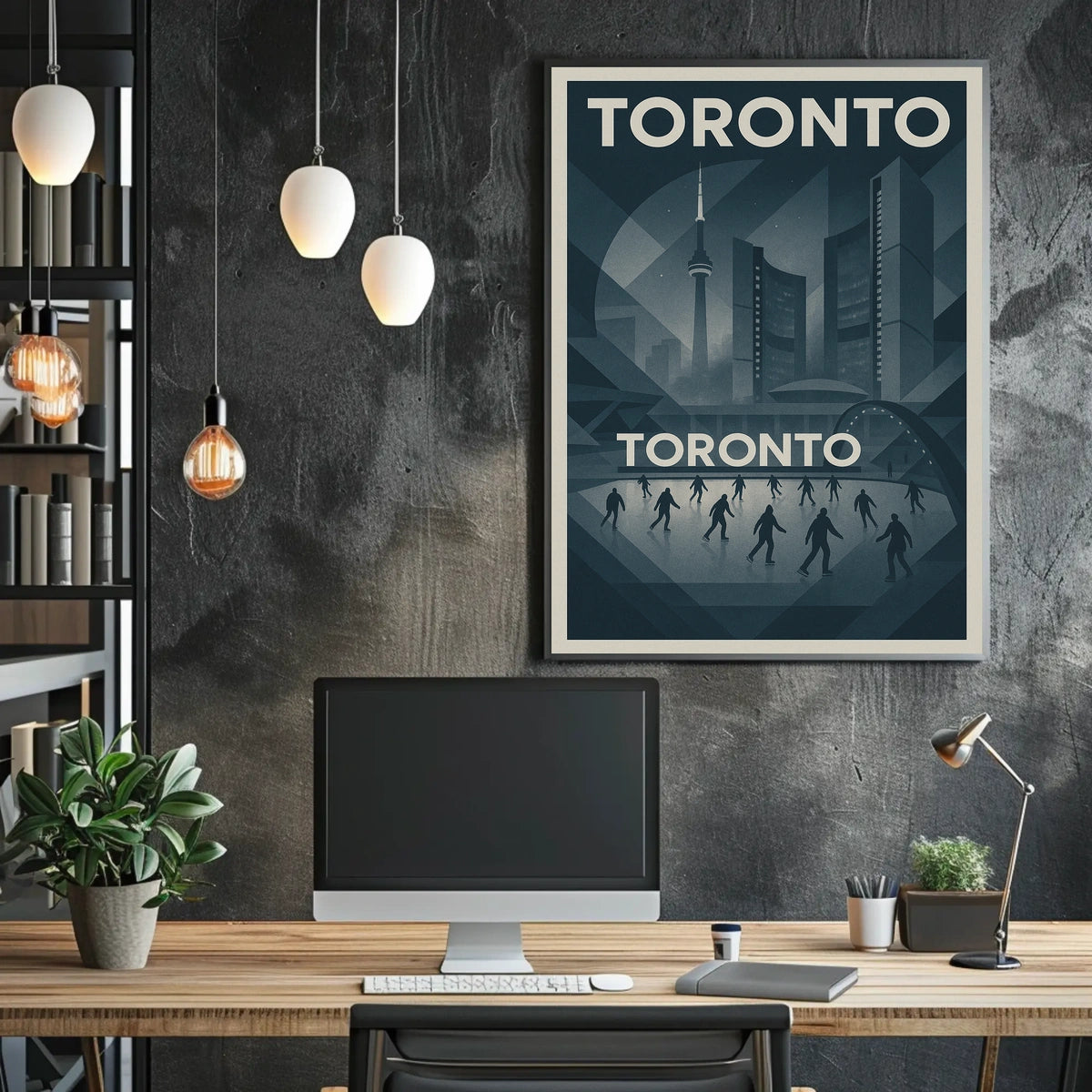 Toronto Cityscape Poster